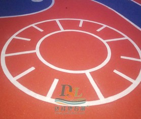 中山佳境兒童活動區EPDM橡膠地墊工程