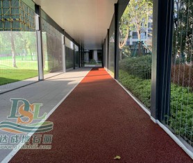 佛山三水中景花園紅色瀝青項目完工！