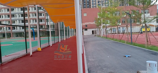 增城黃岡小學生態透水混凝土