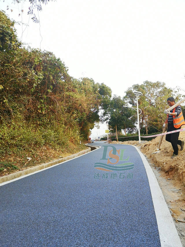 鹽田新型冷鋪型高粘彩色透水瀝青綠道 鹽田新型冷鋪型高粘彩色透水瀝青綠道